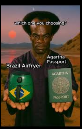 Agartha meme 2